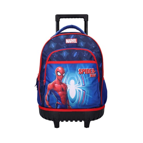 Mochila con ruedas dura. SPIDERMAN