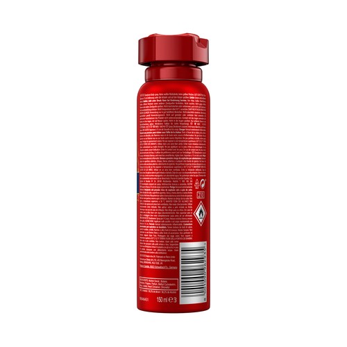 OLD SPICE Desodorante en spray para hombre, sin sales de aluminio OLD SPICE Captain 150 ml.