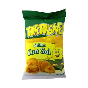 TORTOLINES Plátano frito salado bolsa de 114 g.