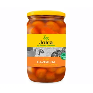 JOLCA Aceituna verde Verdial partida, gazpacha 835 g.