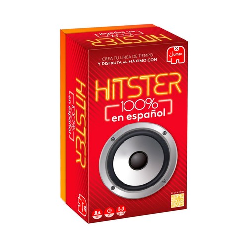 Hitster 100% Música Española, Juego de mesa musical +16 Años, JUMBO