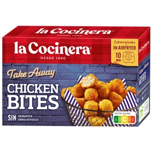 Imagen de LA COCINERA Take away Bolitas de pollo con empanado crujiente de maíz 250 g.