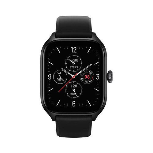 AMAZFIT GTS 4 negro, Smartwatch 4,29cm (1,75) Amoled, GPS, WiFi, Bluetooth, frecuencia cardiáca.