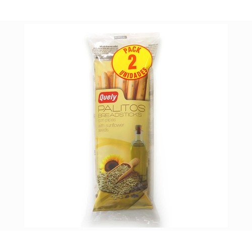 Palitos de pan con pipas QUELY 100 g.