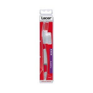 LACER Cepillo de dientes con filamentos fuertes.