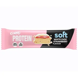 CORNY Barrita protein soft white choco brownie 45 gr.