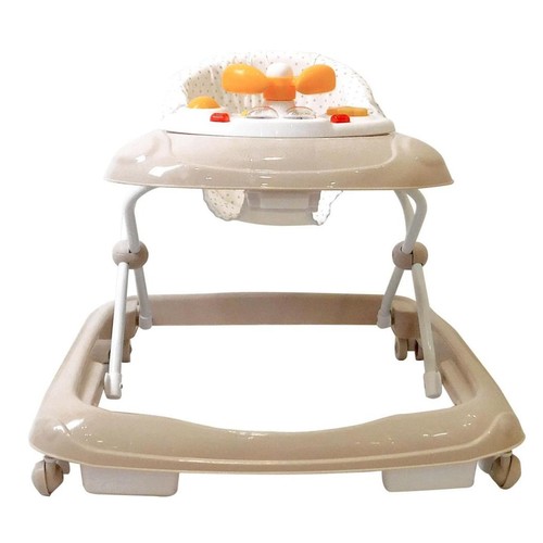 Andador ASALVO Baby Stars beige, desde 7 a 12 meses.