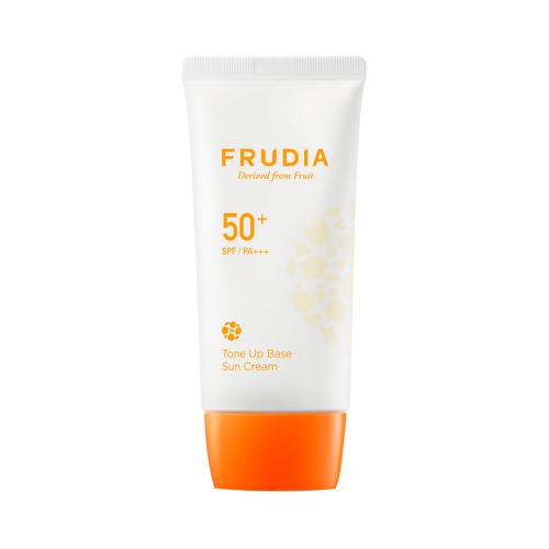 FRUDIA Protector solar tonificante y aclarante con FPS 50+ (muy alto) 50 g.