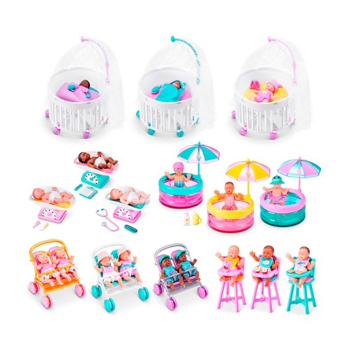 ZURU Cápsula 5 Surprise Coleccionable, My Mini Baby Serie 2, Muñeca Sorpresa +6 Años