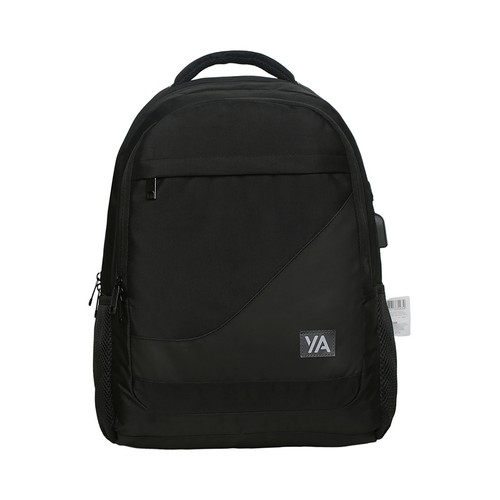 Mochila Premium USB color negro. YOUNG'S ATTITUDE