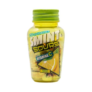 SMINT Sours Lemony Caramelos con vitamina C 49 g.