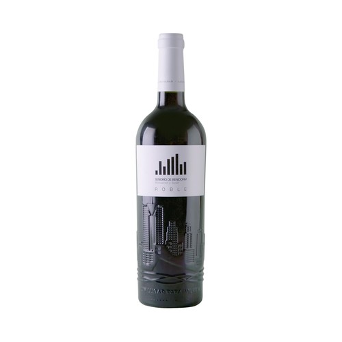 SEÑORIO DE BENIDORM  Vinto tinto ecológico roble con D.O.P Valencia SEÑORIA DE BENIDORM botella de 75 cl.