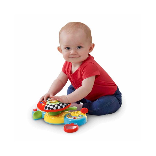 Volante de paseo Juguete para el carrito con tiras de sujeción VTech Baby. Edad recomendada desde 6-36 meses