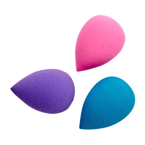 COSMIA Mini esponjas para aplicación precisa de base de maquillaje o corrector 3 uds.
