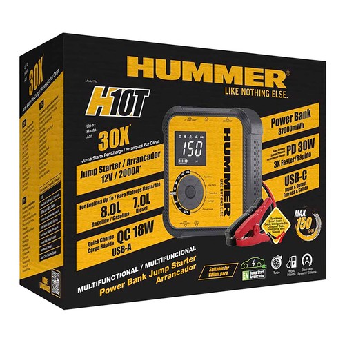 Arrancador 10000 ah y compresor 150 psi. HUMMER
