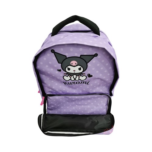 Mochila 43 cm 2 compartimentos. KUROMI