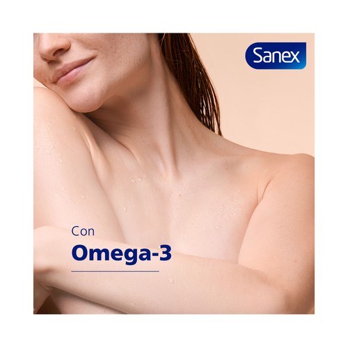 SANEX Derma therapy Gel para ducha o baño, para pieles con tendencia a eczemas o atópicas 425 ml.