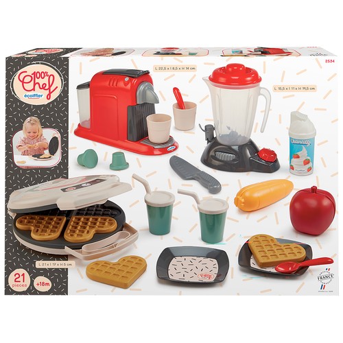 Set Pequeños electrodomésticos cocina 21 piezas +18 Meses ECOIFFIER