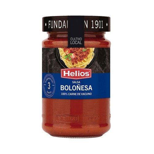 HELIOS Salsa boloñesa 380 g.