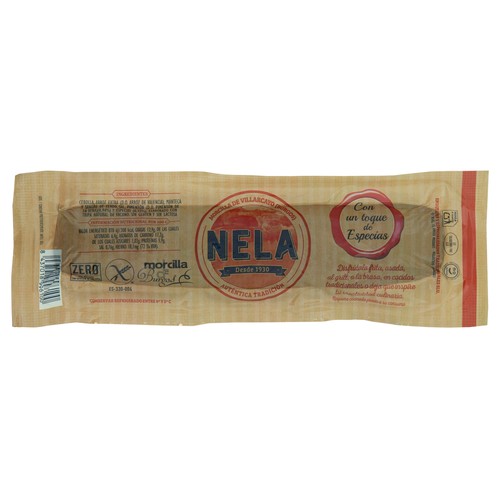 NELA Morcilla con un toque de especias 200 g.