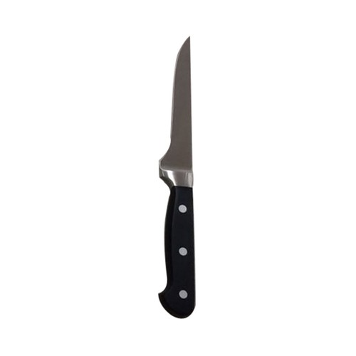 Cuchillo de cocina deshuesador con hoja de acero inoxidable de 14cm. y mango forjado, ACTUEL.