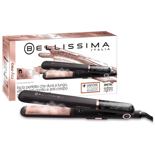 Plancha de pelo con vapor  BELLISIMA My Pro Steam B28 100 con Vapore Steam Technologhy.