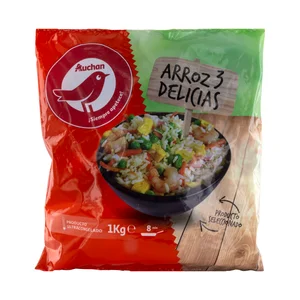 AUCHAN Arroz tres delicias 1 kg Producto Alcampo.