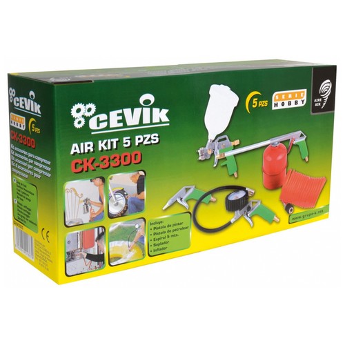 Kit de 5 elementos para compresor CEVIK CA-CK3300