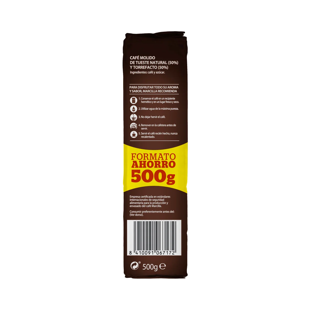 Café molido Gran Aroma extra fuerte 500 g.