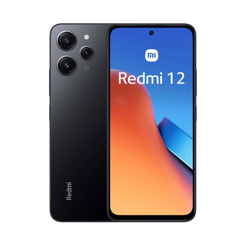 XIAOMI Redmi 12 negro, 256GB + 8GB Ram, pantalla 17,2cm (6,79).