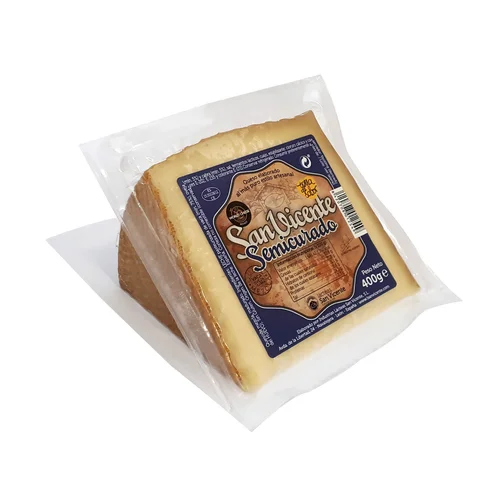 Queso mezcla curado cuña 500 g.