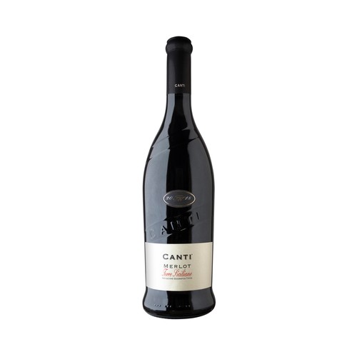 CANTI Vino tinto Merlot con IGP Terre Siciliane botella de 75 cl.
