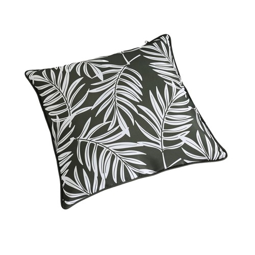 Cojín impreso decorativo verde 40x40cm, GARDENSTAR.
