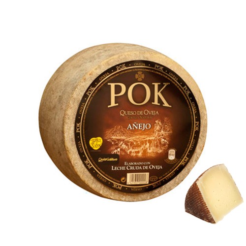 POK Queso puro de oveja añejo 12 Meses. - Tapeo 3 a 5 mm