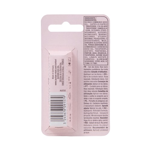 COSMIA Protector labial hidratante (rosa nacarado), para todo tipo de labios.