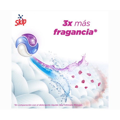 SKIP Detergente en cápsulas 48 lavados fragancia mimosín