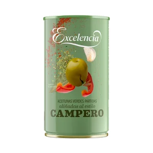 EXCELENCIA Aceituna lata con aliño campero 185g
