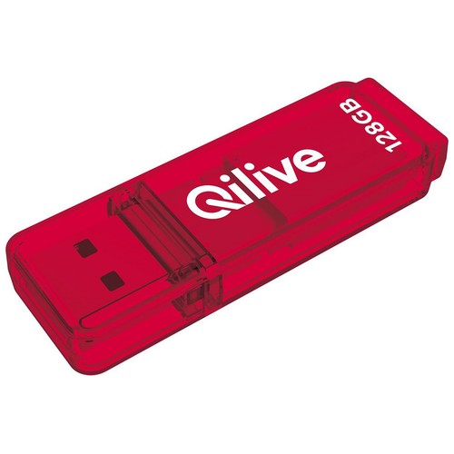 Memoria usb 128GB QILIVE, conexión 3.2.