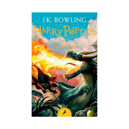 Harry Potter 4: Harry Potter y el cáliz de fuego, J. K. ROWLING, libro de bolsillo. Género: infantil. Editorial Salamandra.
