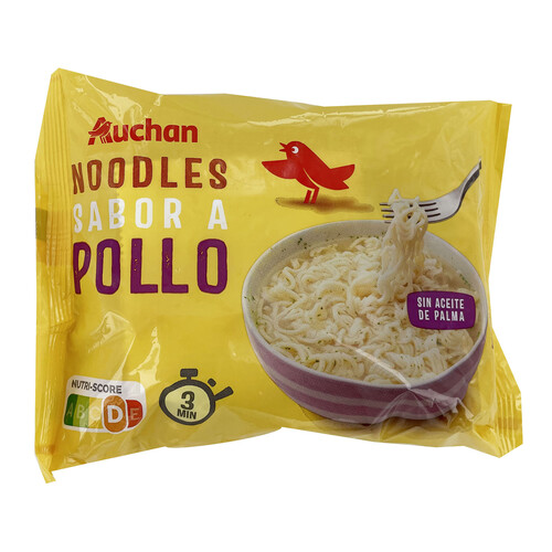 Noodles sabor pollo PRODUCTO ALCAMPO 85 g.