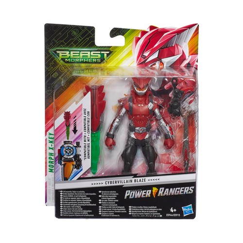 Surtido de figuras articuladas de 15cm, incluye accesorio, Beast Morphers POWER RANGERS.