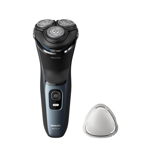 Afeitadora eléctrica PHILIPS S3144/00, cuchillas PowerCut, cabezales 5D..