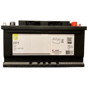 Imagen de Batería de coche 74Ah, arranque 680A, 12V, PRODUCTO ECONÓMICO ALCAMPO.