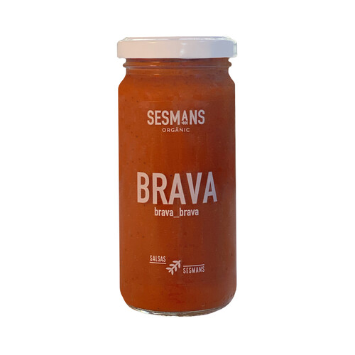 SESMANS ORGANIC Salsa brava bio ecológica SESMANS ORGANIC 240 ml.