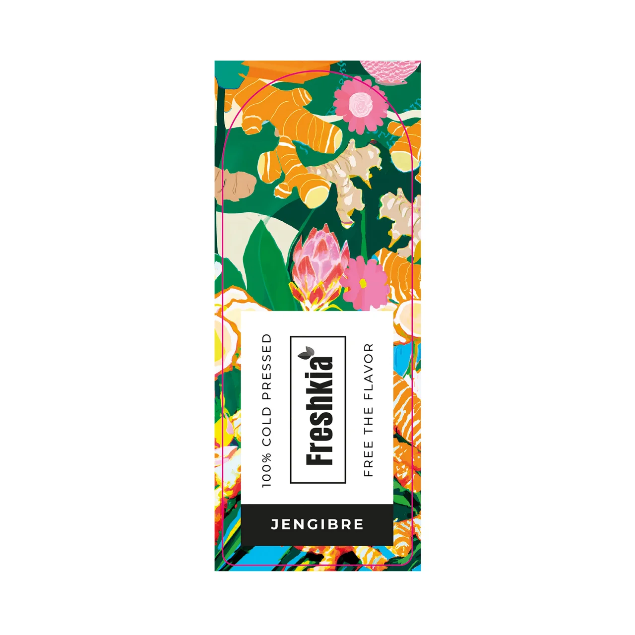 Zumo refrigerado de jengibre 750 ml.