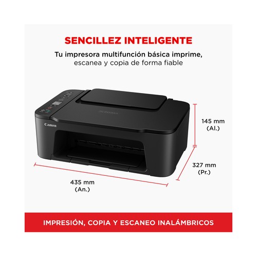 Impresora multifunción tinta CANON Pixma TS3550i, WiFi, pantalla LCD. Compatible con Pixma Print Plan.