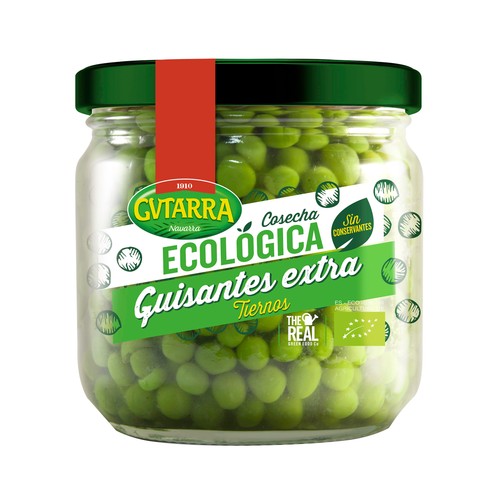 GUTARRA Guisantes ecológicos GUTARRA 180 g.