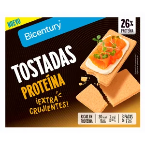BICENTURY Tostada de proteína 110 g.