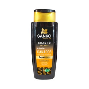 Repair tech Champú hidratante y reforzante con aceite de Argán para cabellos dañados 270 ml.