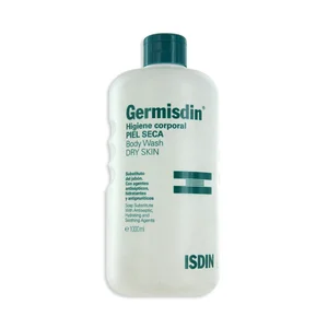 GERMISDIN Gel de baño antiséptico e hidratante sustituto del jabón especial para piel seca, GERMISDIN 1000 ml.